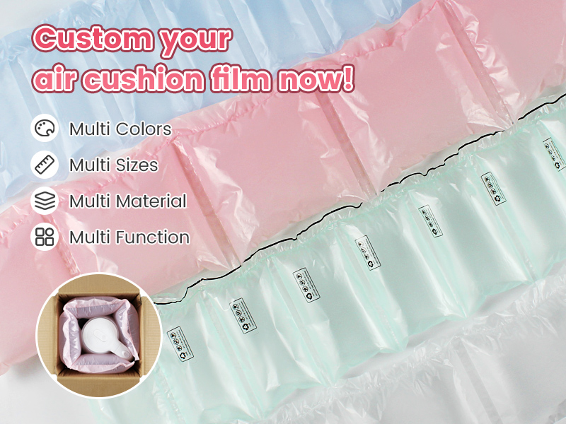 Colorful air cushion film