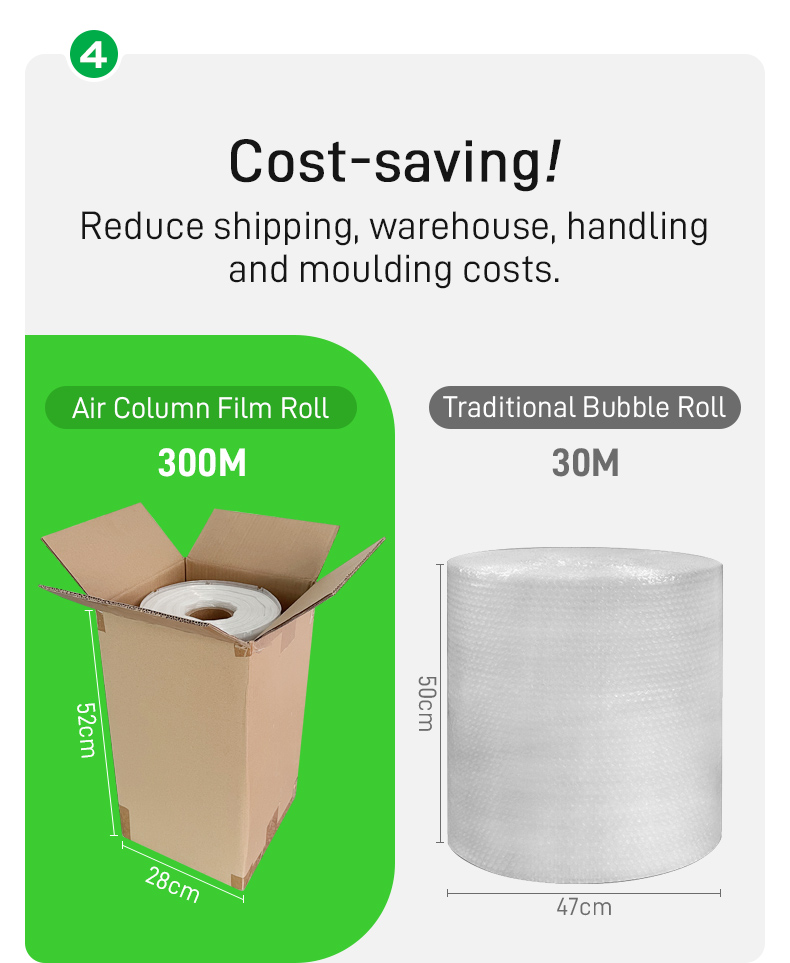 Air column roll feature